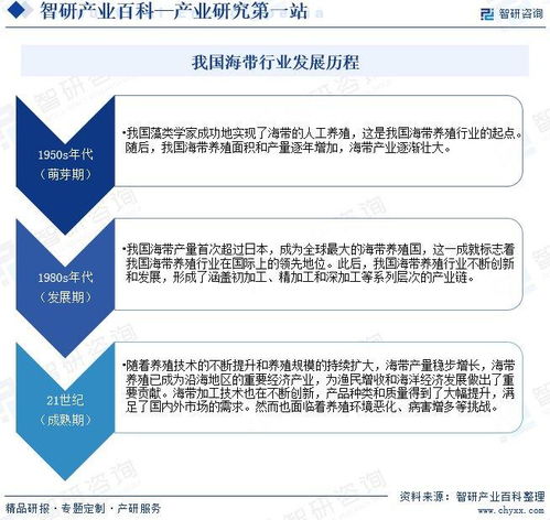 產(chǎn)業(yè)百科 海帶產(chǎn)業(yè)發(fā)展環(huán)境及趨勢預(yù)測與旅游開發(fā)項目策劃咨詢